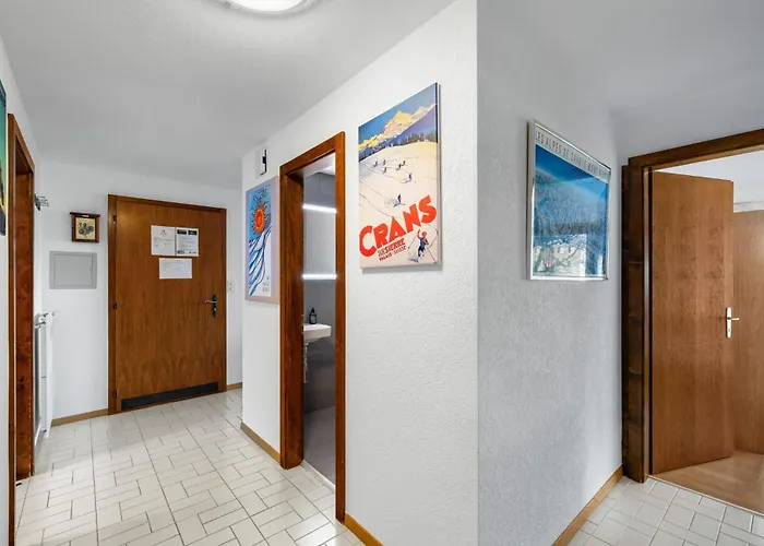 Apartment Aulnes 1, A Avec Vue Sur Les Alpes Anzère
